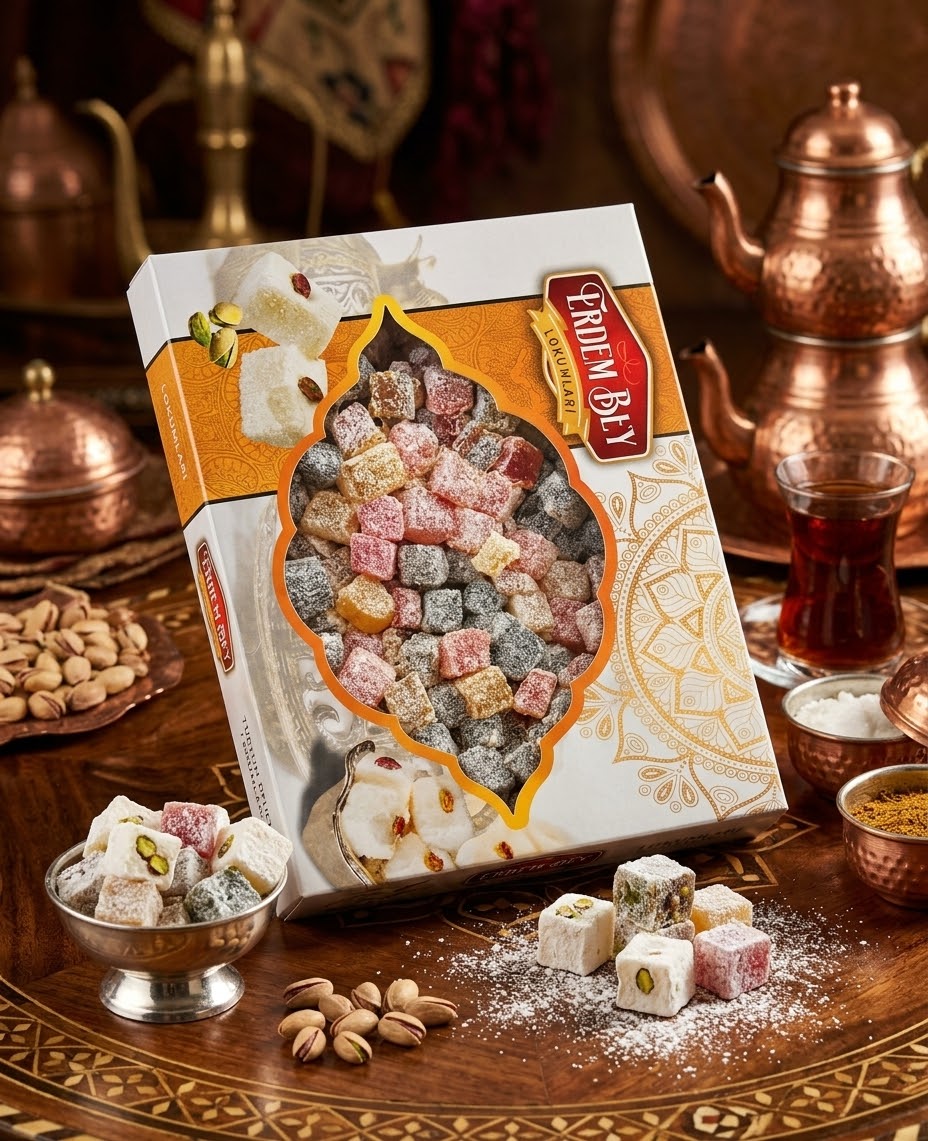 Kuş Lokumu (600 g Hediyelik) - Erdem Bey Lokumları
