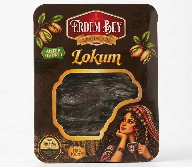 Orman Meyve Aromalı Fitil Lokum - Erdem Bey Lokumları