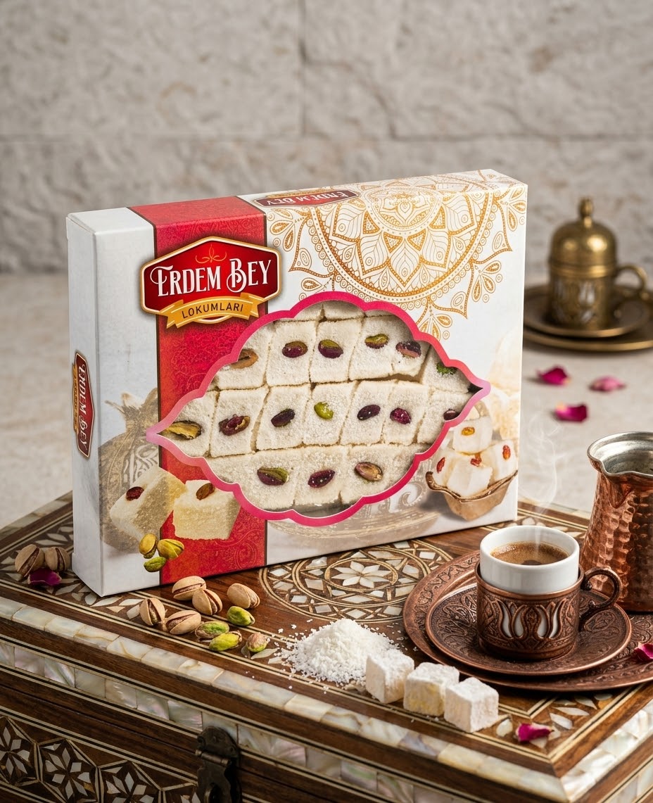 Sultan Basma Lokum (600 g Hediyelik) - Erdem Bey Lokumları